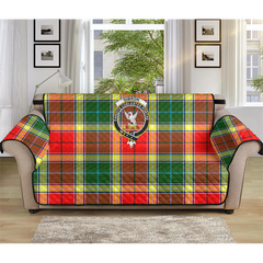 Gibbs Tartan Crest Sofa Protector