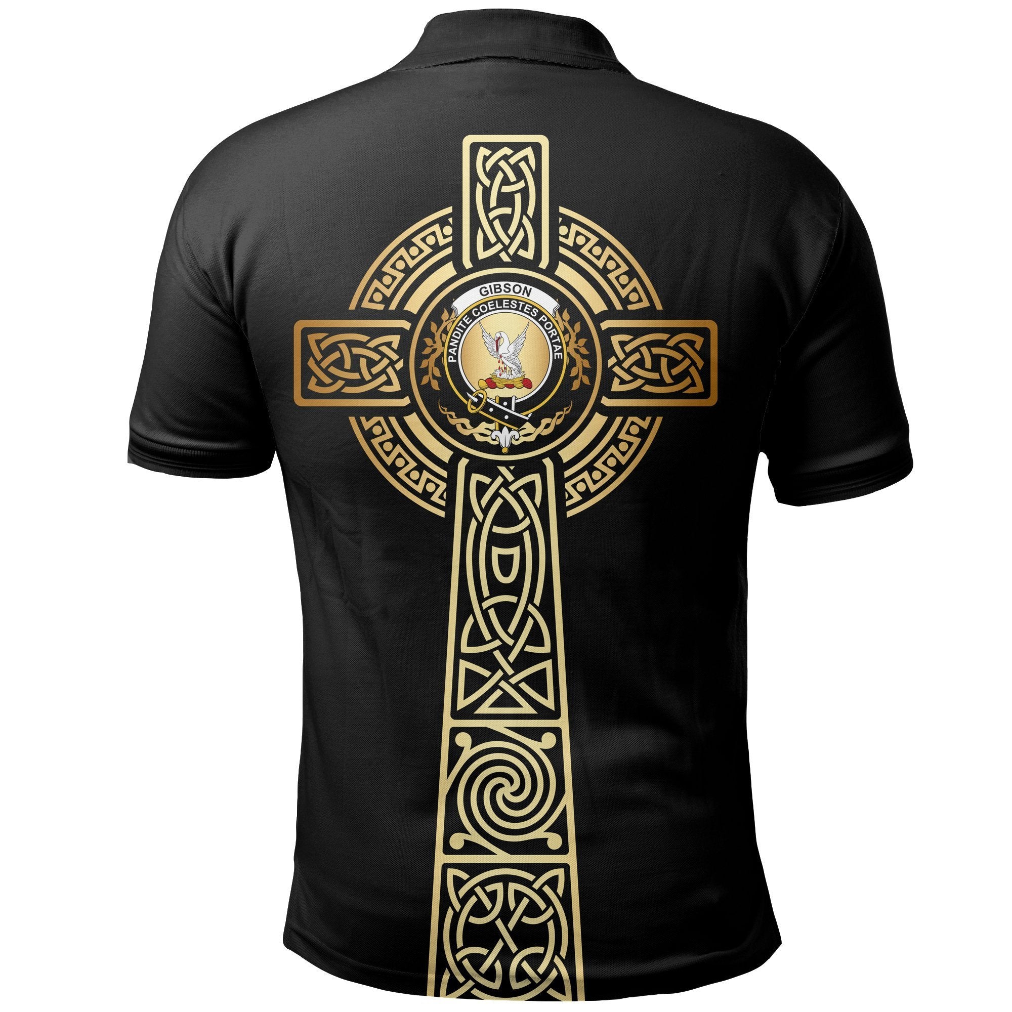 Gibson Clan Unisex Polo Shirt - Celtic Tree Of Life