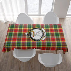 Gibson Tartan Crest Tablecloth