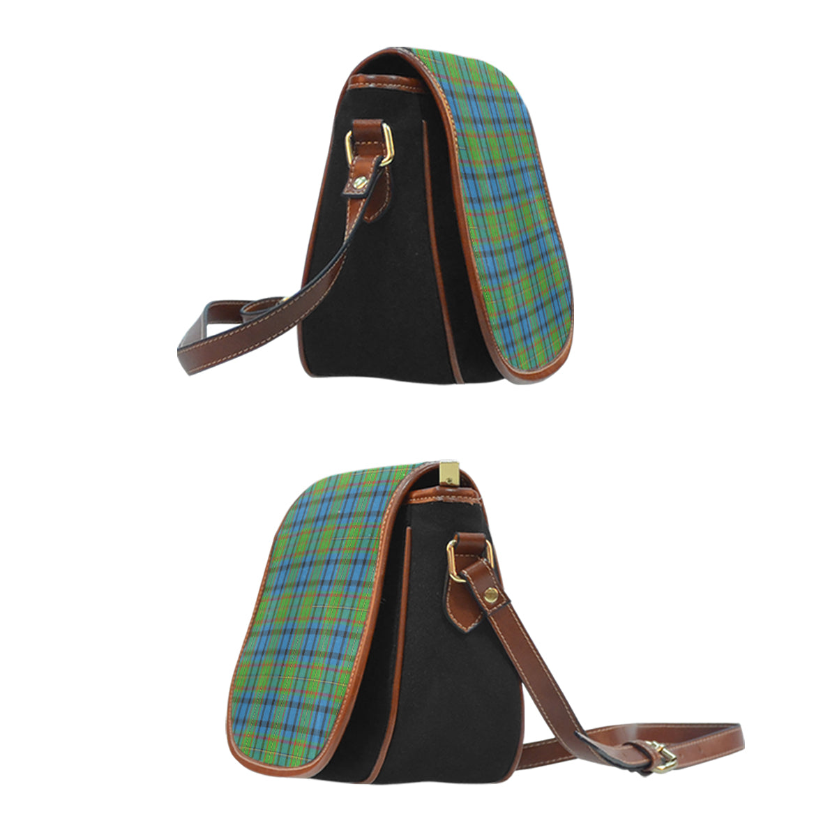 Gillies 02 Tartan Saddle Handbags