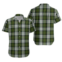 Gillies Dress Green Tartan Hawaiian Shirt