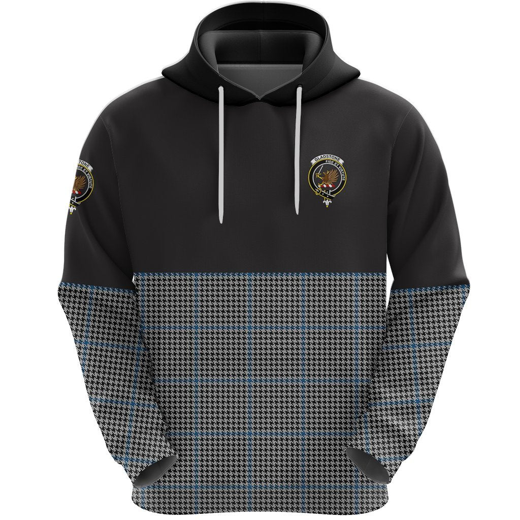 Gladstone Clan Half Of Tartan Hoodie