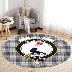 Glen Tartan Crest Round Rug