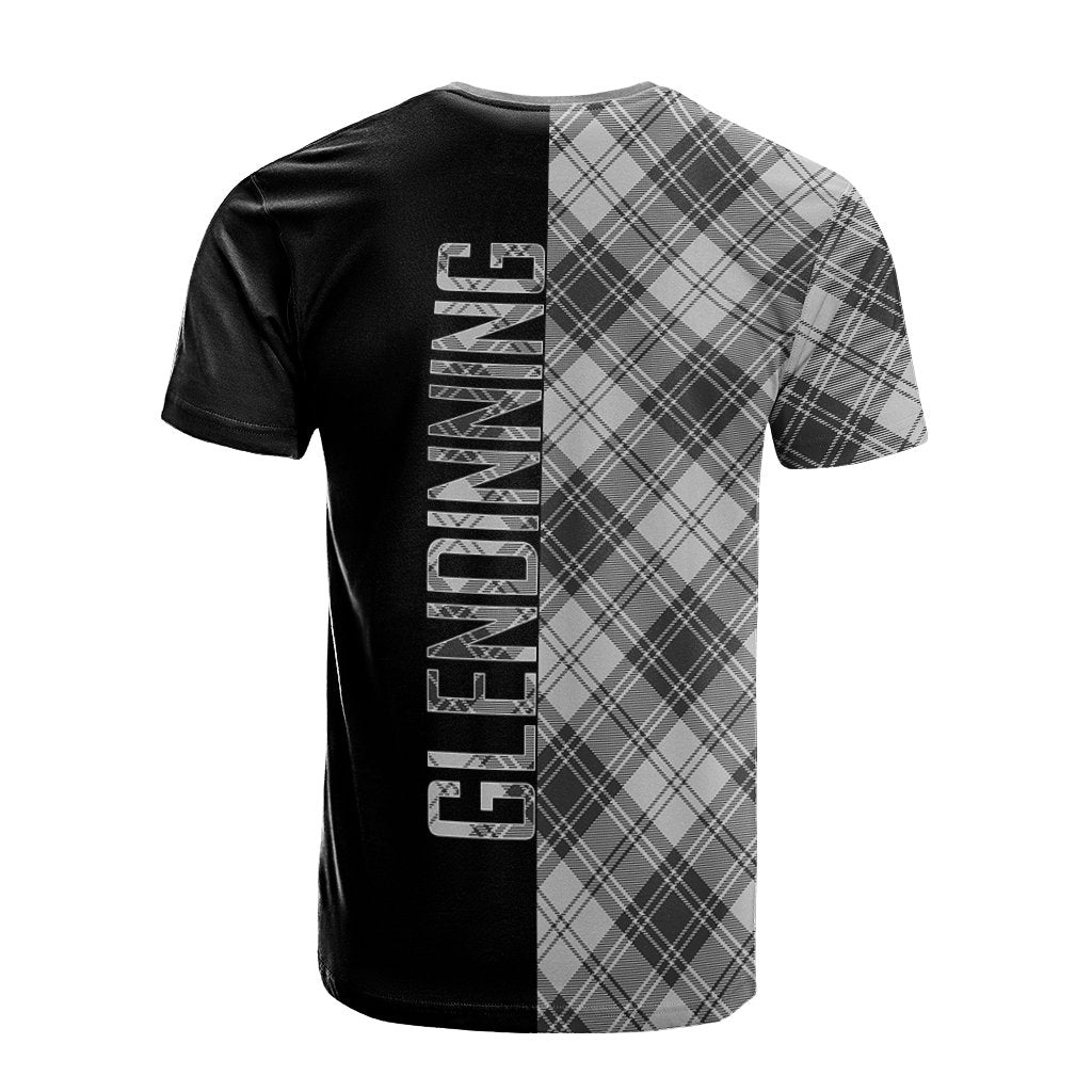 Glendinning Tartan T-Shirt Half of Me - Cross Style