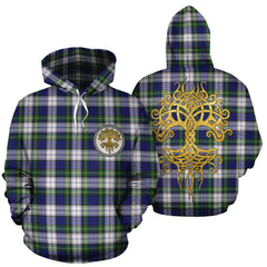 Gordon Dress Modern Tartan Hoodie - Tree Of Life