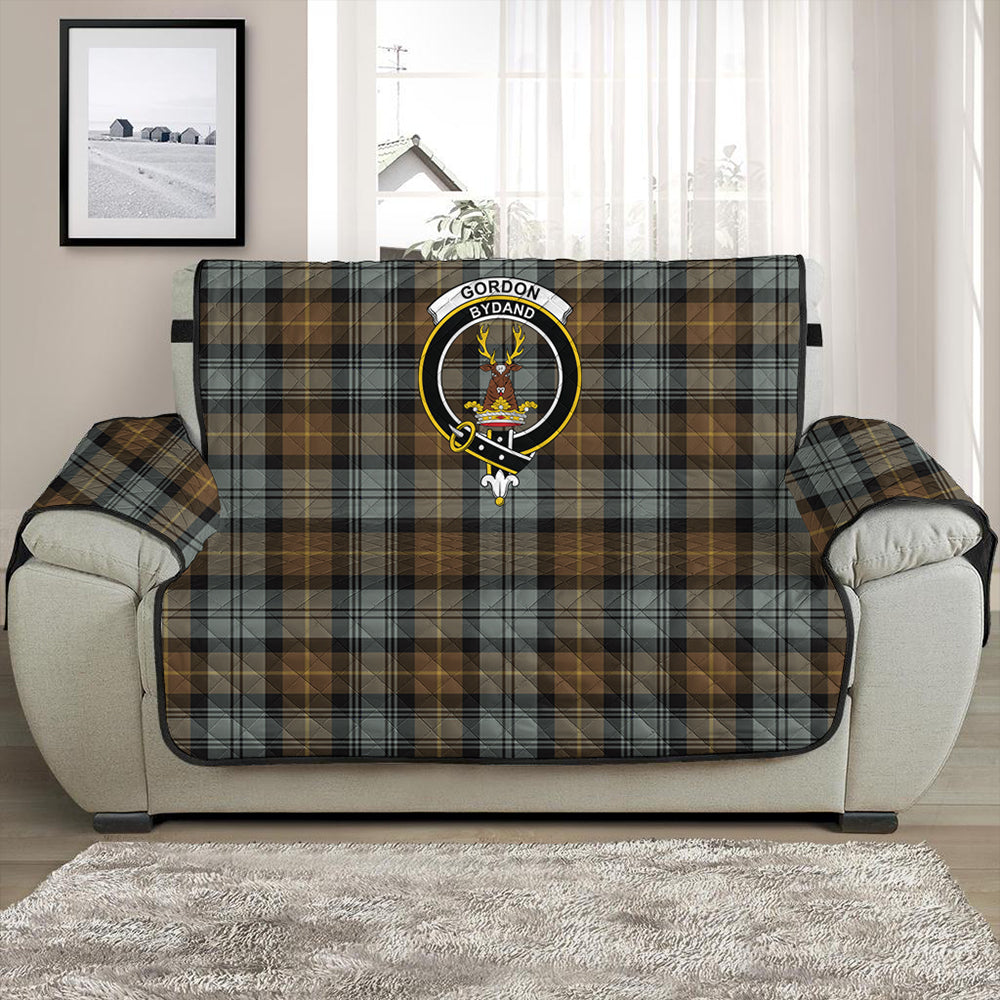 Gordon Weathered Tartan Crest Sofa Protector