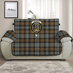 Gordon Weathered Tartan Crest Sofa Protector