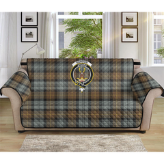 Gordon Weathered Tartan Crest Sofa Protector