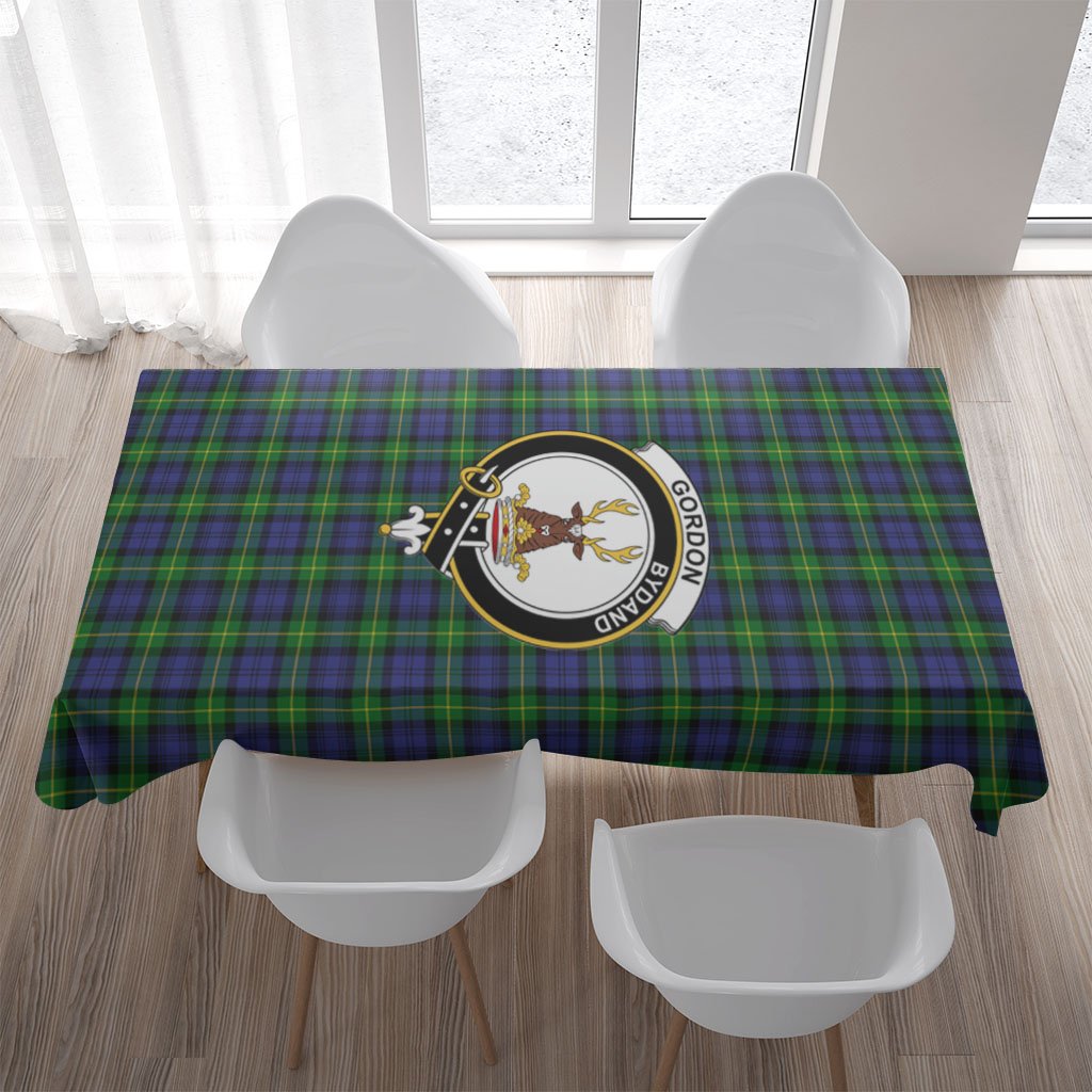 Gordon Tartan Crest Tablecloth