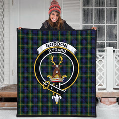 Gordon of Esslemont Tartan Crest Quilt