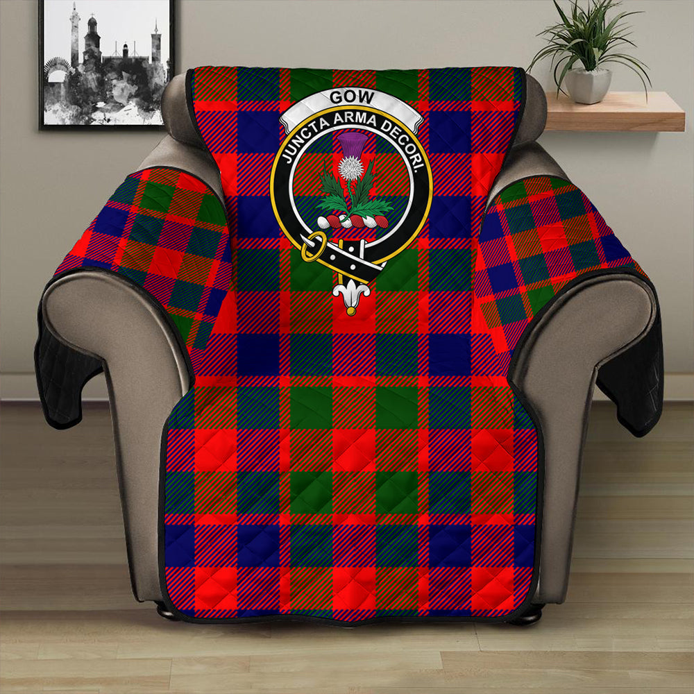 Gow Modern Tartan Crest Sofa Protector