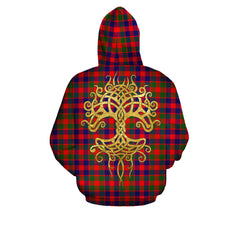 Gow Modern Tartan Hoodie - Tree Of Life