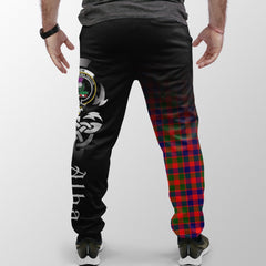 Gow Modern Tartan Crest Jogger Sweatpants - Alba Celtic Style