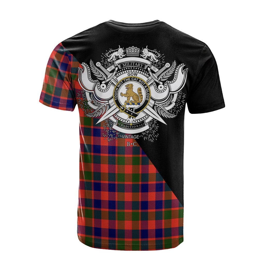 Gow Modern Tartan - Military T-Shirt