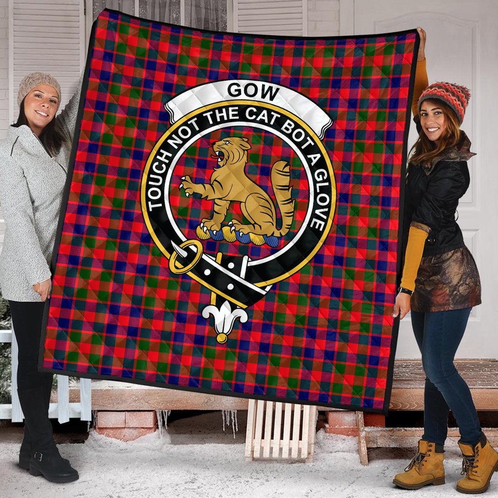 Gow Modern Tartan Crest Quilt