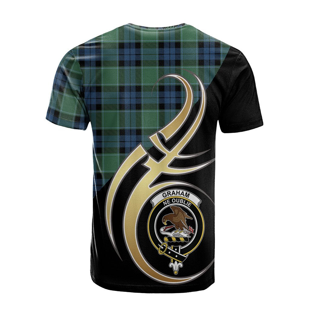 Graham of Menteith Ancient Tartan T-shirt - Believe In Me Style
