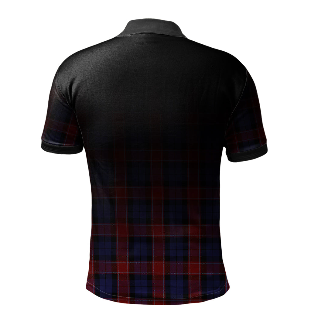 Graham of Menteith Red 01 Tartan Polo Shirt - Alba Celtic Style