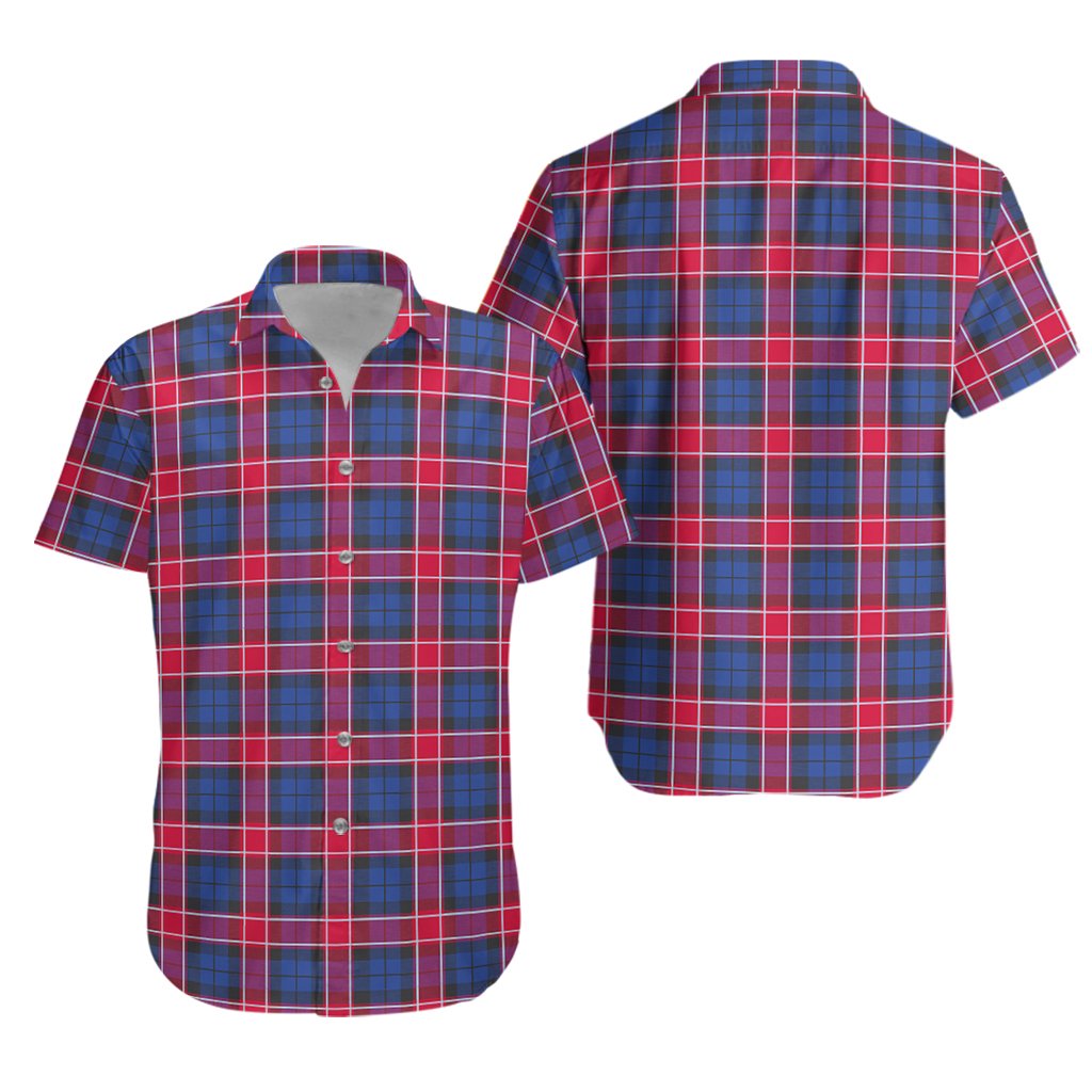 Graham of Menteith Red Tartan Hawaiian Shirt
