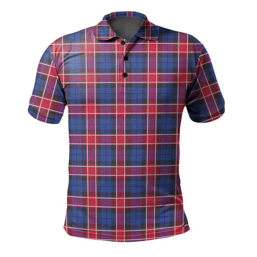 Graham of Menteith Red Tartan Polo Shirt