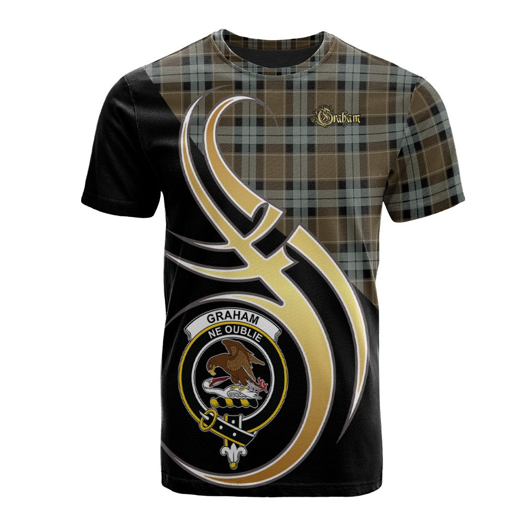 Graham of Menteith Weathered Tartan T-shirt - Believe In Me Style