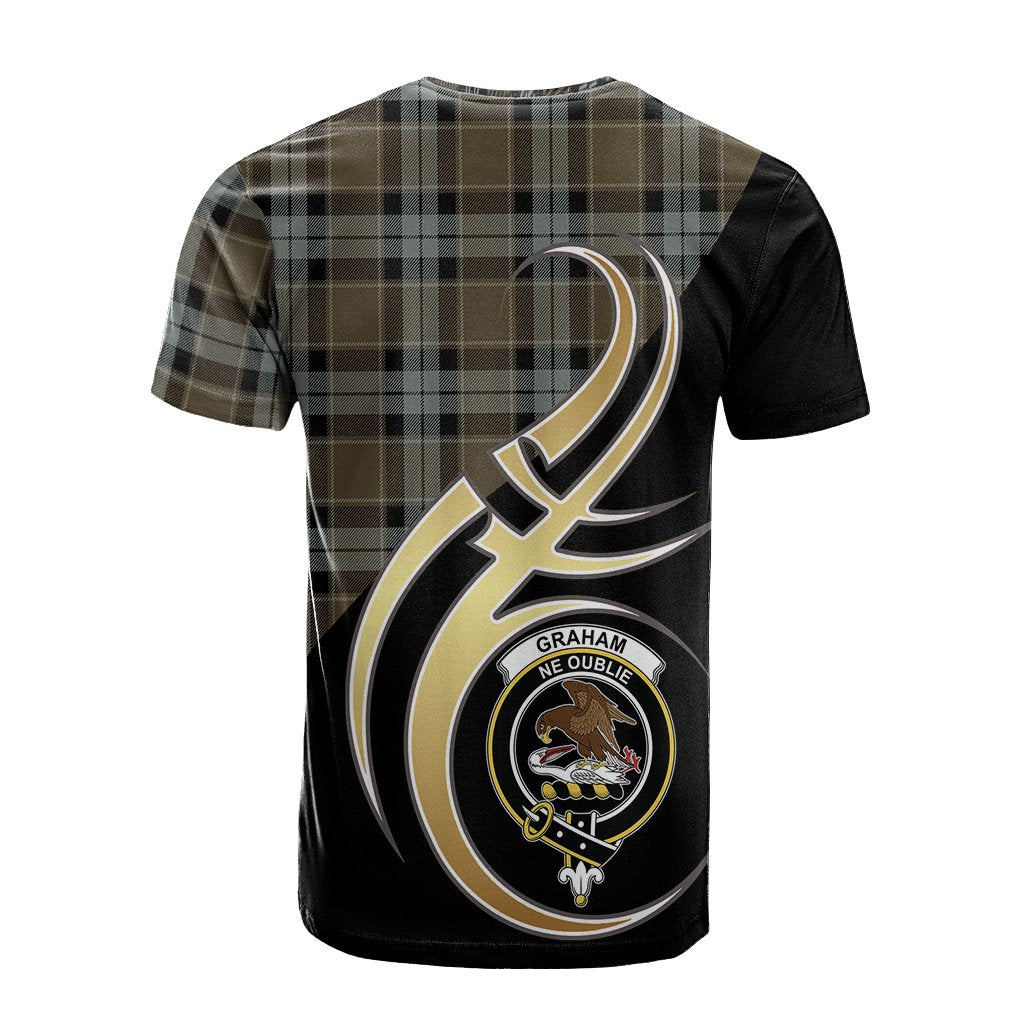 Graham of Menteith Weathered Tartan T-shirt - Believe In Me Style
