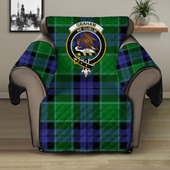 Graham of Menteith Modern Tartan Crest Sofa Protector