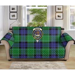 Graham of Menteith Modern Tartan Crest Sofa Protector