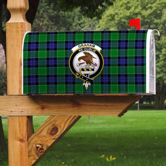 Graham Of Menteith Modern Tartan Crest Mailbox