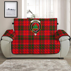 Grant Modern Tartan Crest Sofa Protector