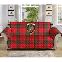 Grant Modern Tartan Crest Sofa Protector