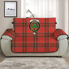 Grant Weathered Tartan Crest Sofa Protector