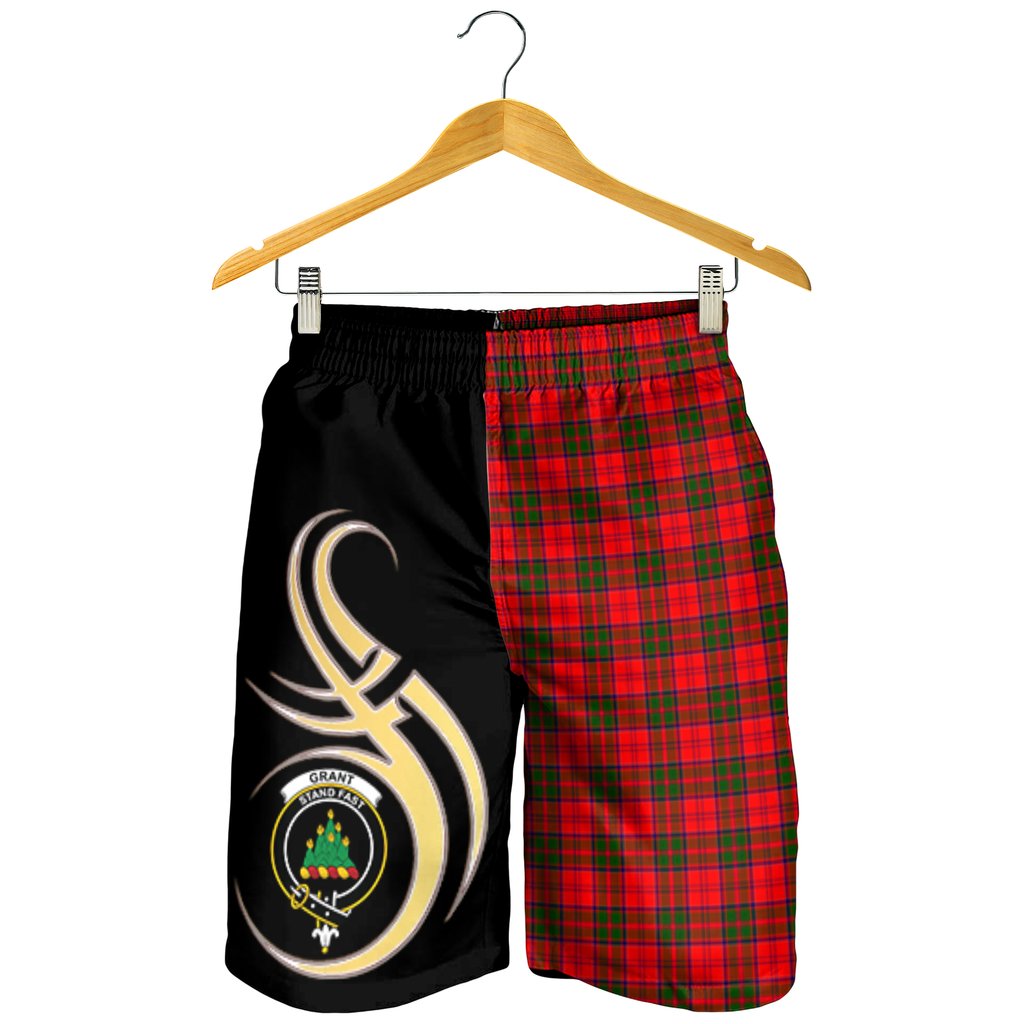 Grant Modern Tartan Crest Men's Short PM8