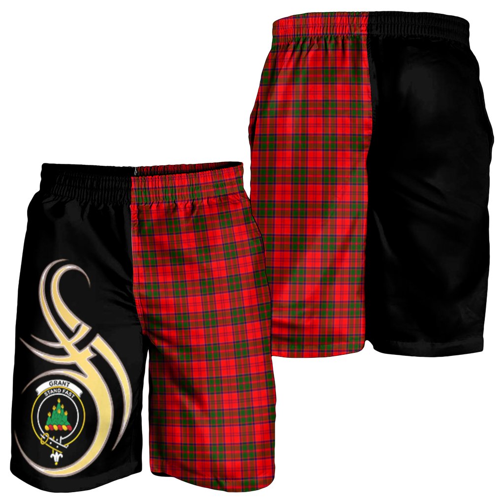 Grant Modern Tartan Crest Men's Short PM8