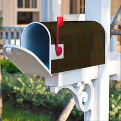 Gray Tartan Crest Mailbox