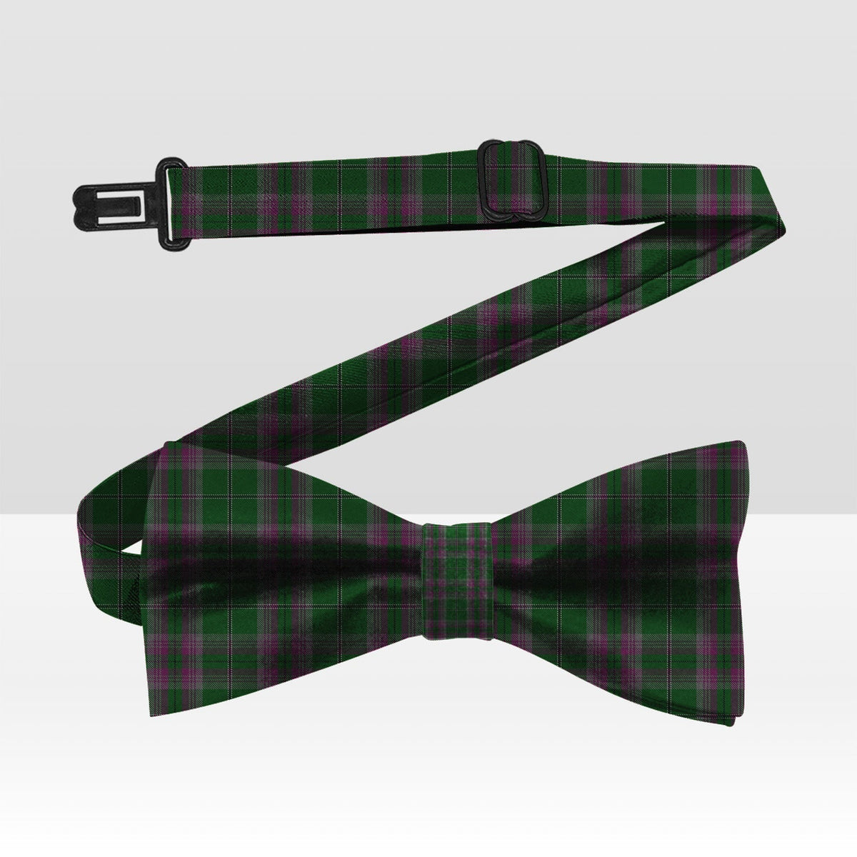 Gray Hunting Tartan Bow Tie