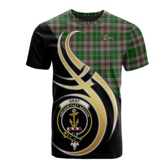 Gray Hunting Tartan T-shirt - Believe In Me Style