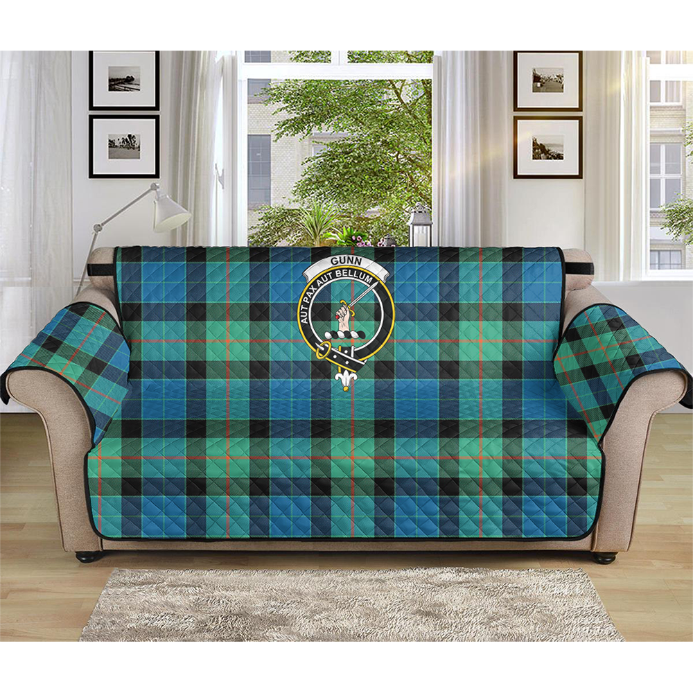 Gunn Ancient Tartan Crest Sofa Protector