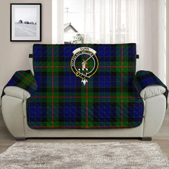 Gunn Modern Tartan Crest Sofa Protector