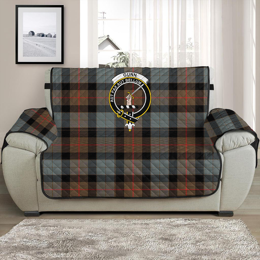 Gunn Weathered Tartan Crest Sofa Protector