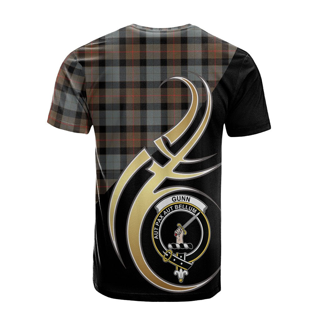 Gunn Weathered Tartan T-shirt - Believe In Me Style