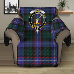 Guthrie Modern Tartan Crest Sofa Protector