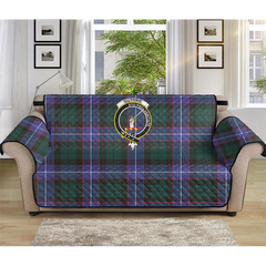 Guthrie Modern Tartan Crest Sofa Protector