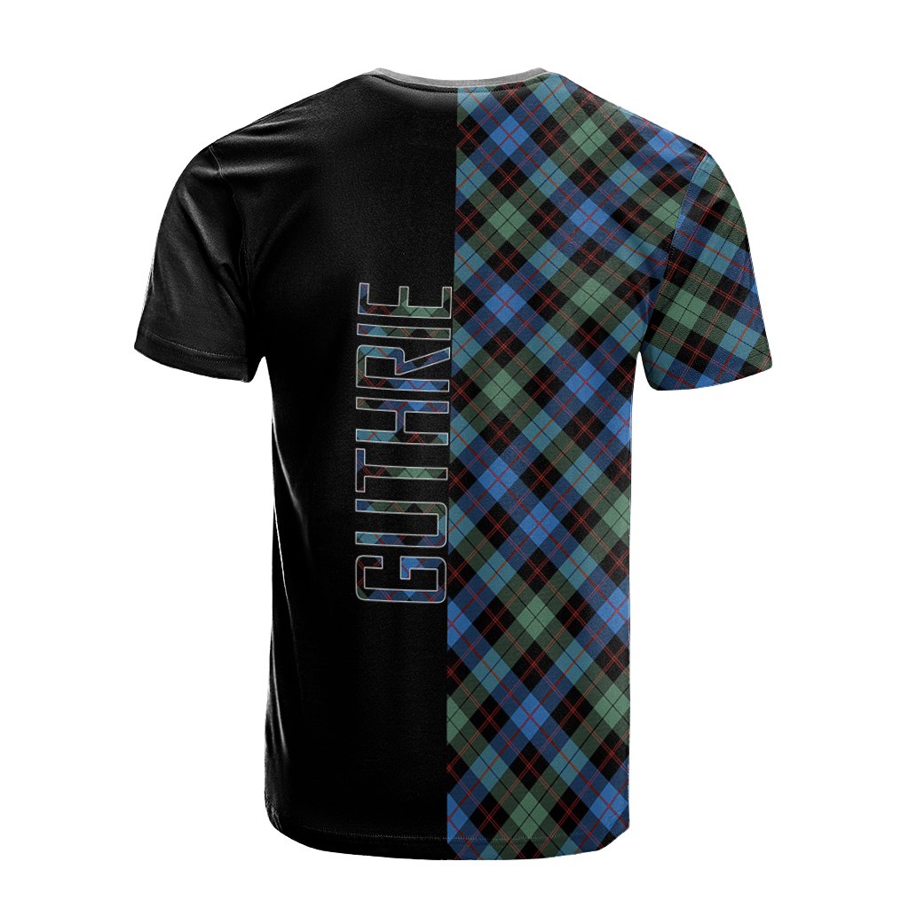 Guthrie Ancient Tartan T-Shirt Half of Me - Cross Style