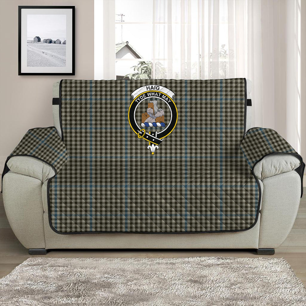 Haig Check Tartan Crest Sofa Protector