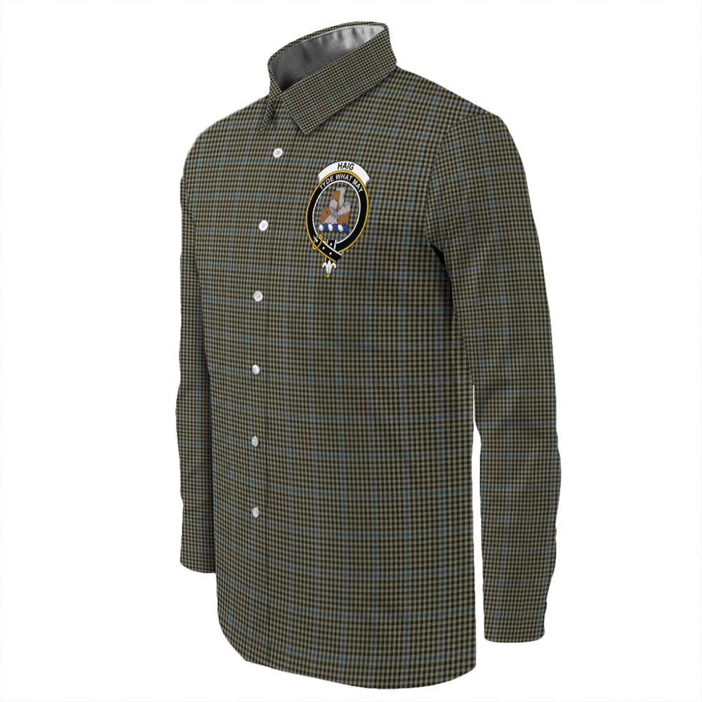 Haig Check Tartan Long Sleeve Button Shirt