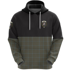 Haig Clan Half Of Tartan Hoodie