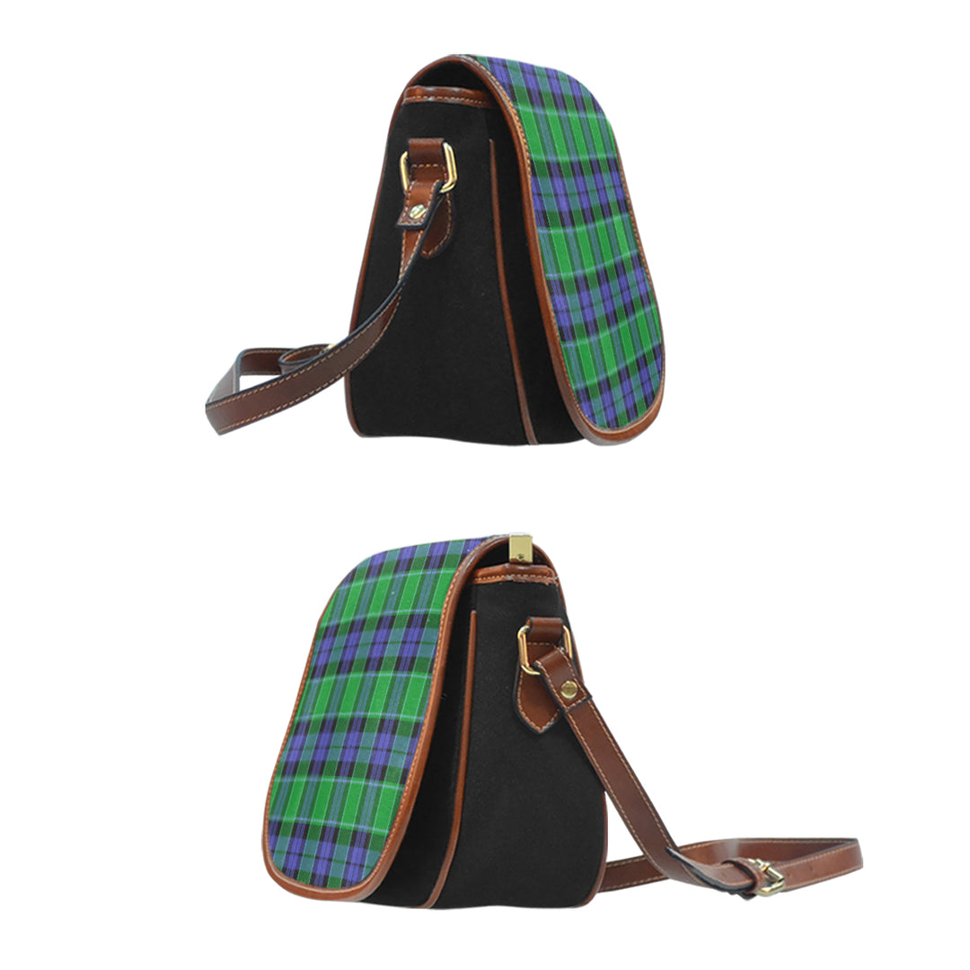 Haldane Tartan Saddle Handbags