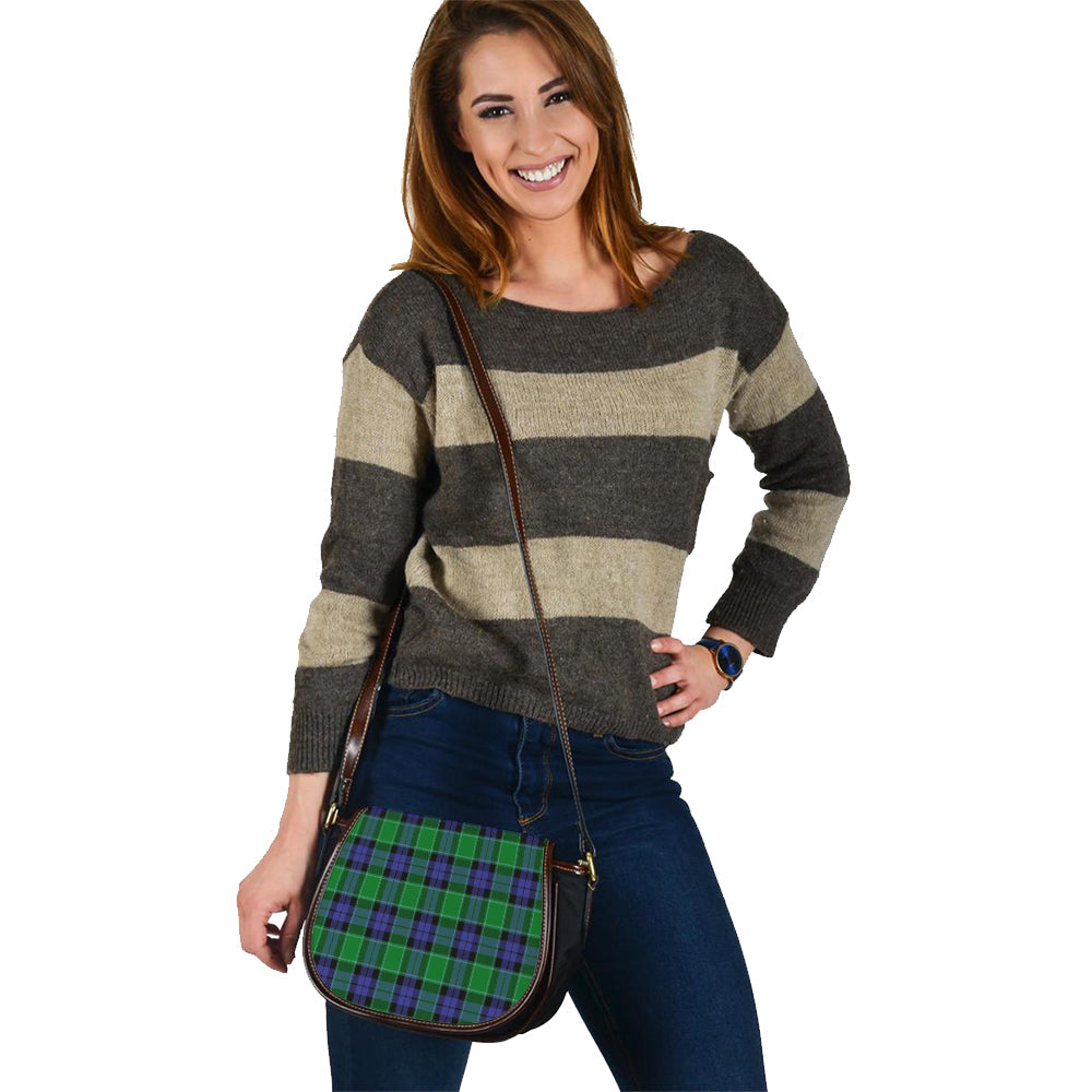 Haldane Tartan Saddle Handbags