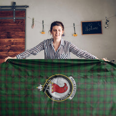 Halkerston Tartan Crest Tablecloth