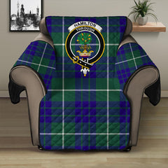 Hamilton Hunting Modern Tartan Crest Sofa Protector